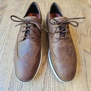 NEW! Rockport Men's Brown Leather Shoes Size 11.5